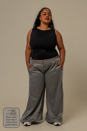 calça tracksuit wide lela & kappa
