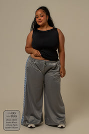 calça tracksuit wide lela & kappa