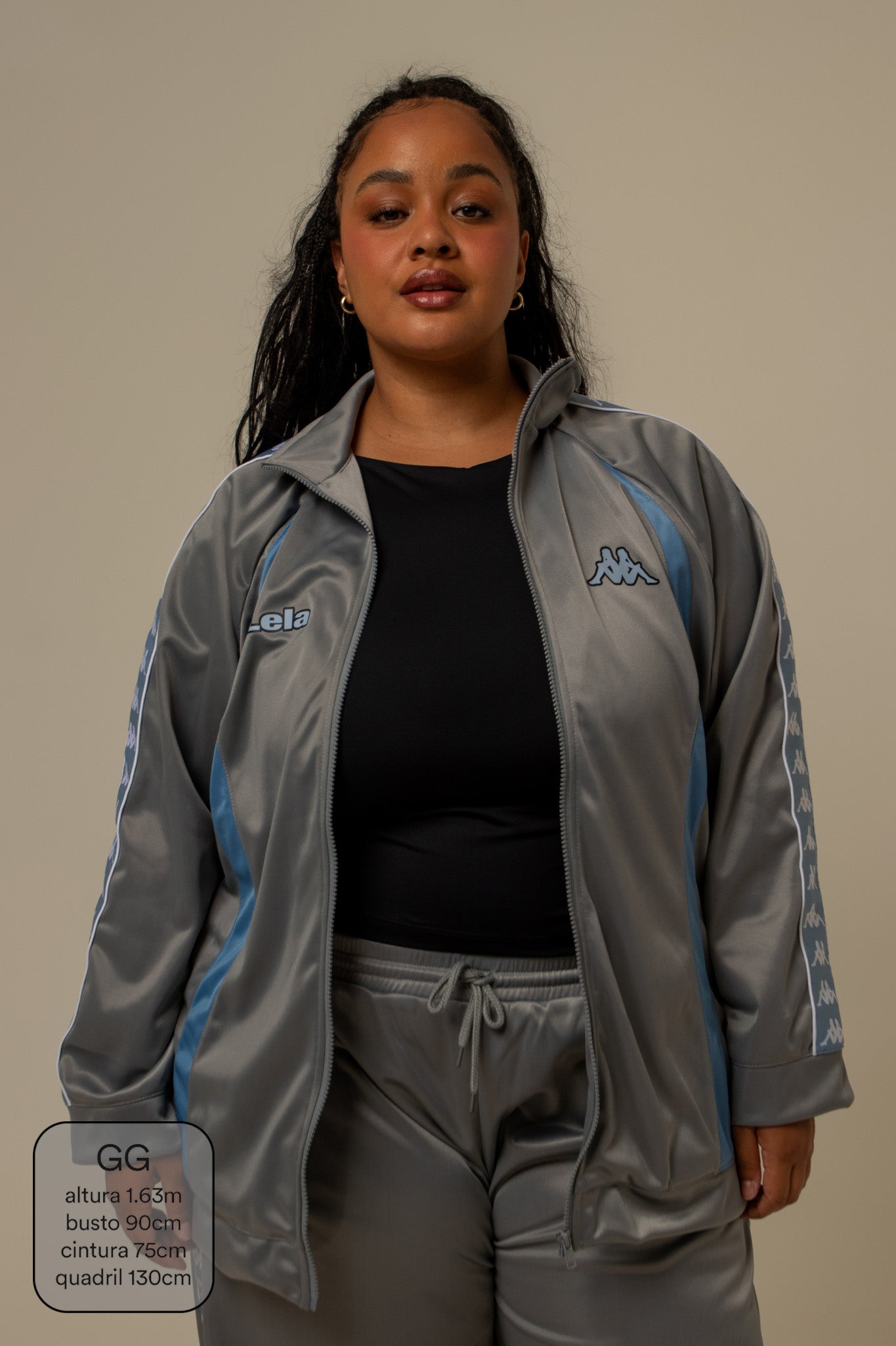 jaqueta tracksuit lela & kappa