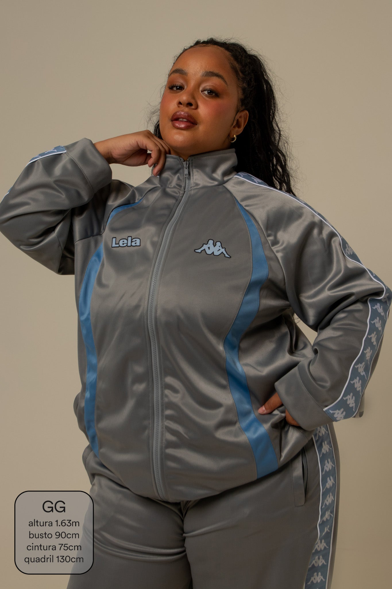 jaqueta tracksuit lela & kappa