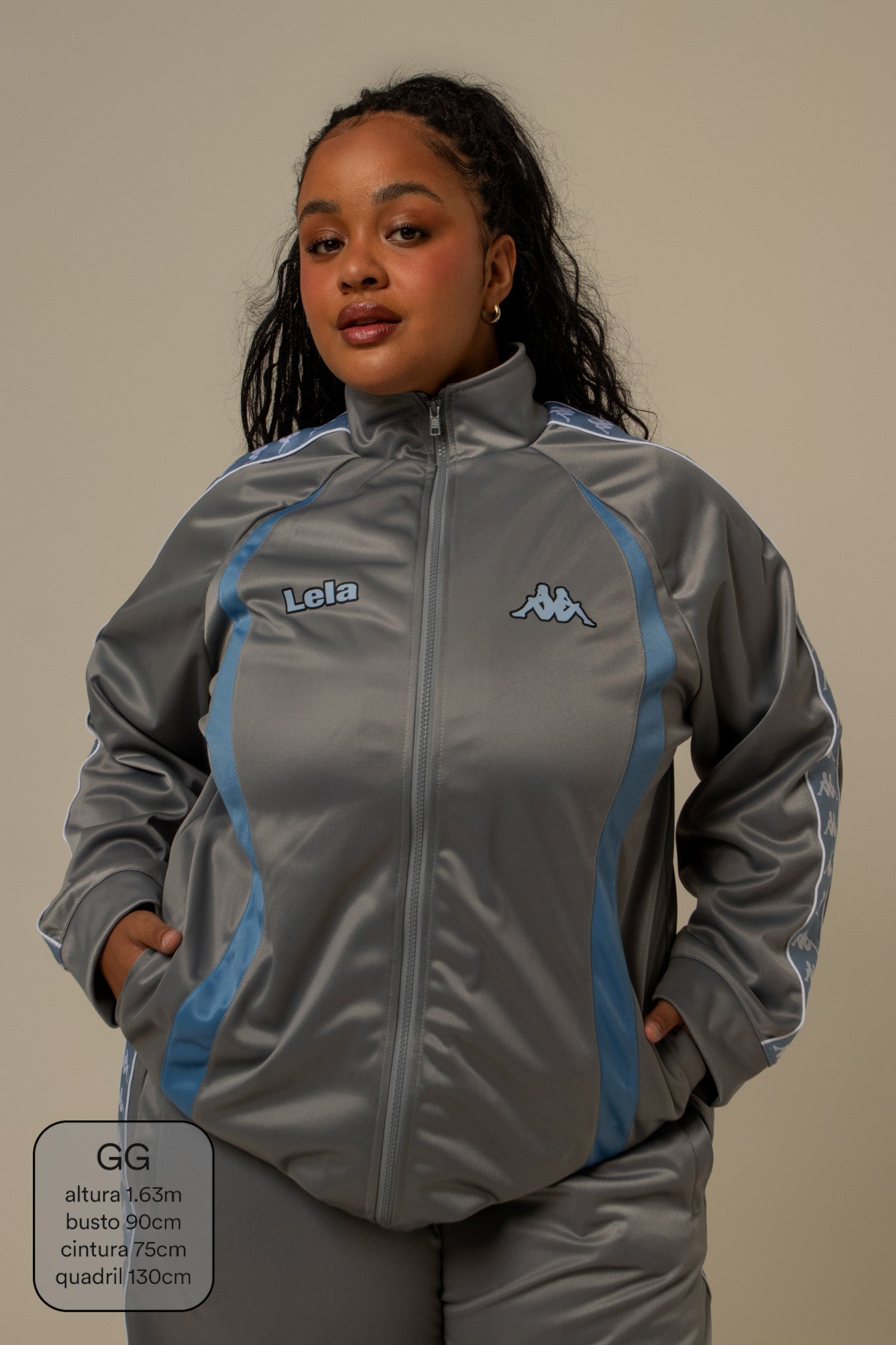 jaqueta tracksuit lela & kappa