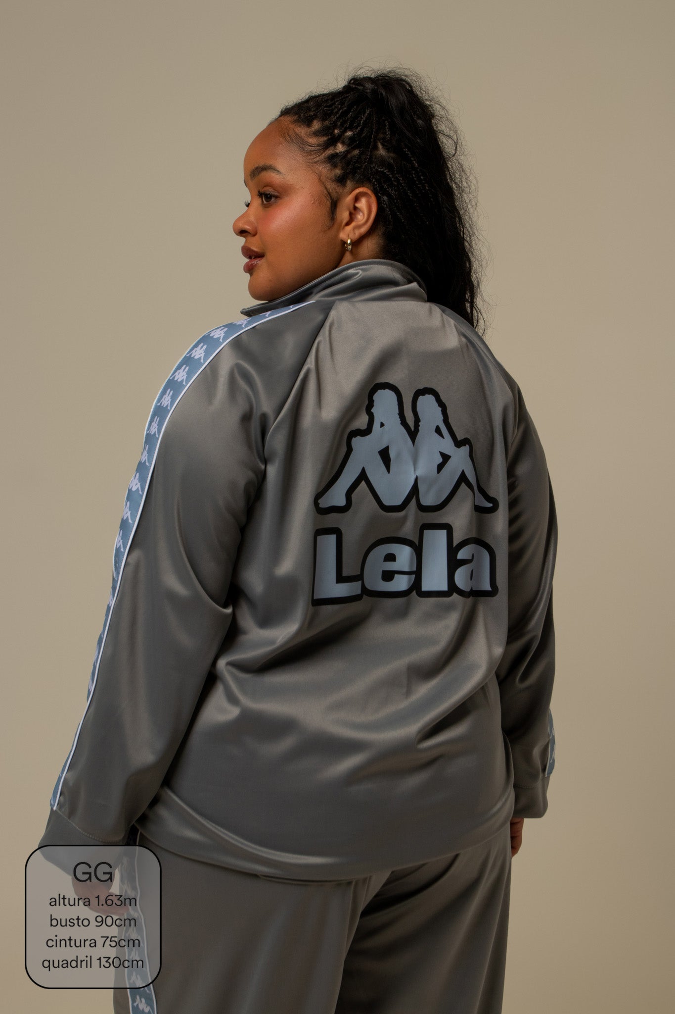 jaqueta tracksuit lela & kappa