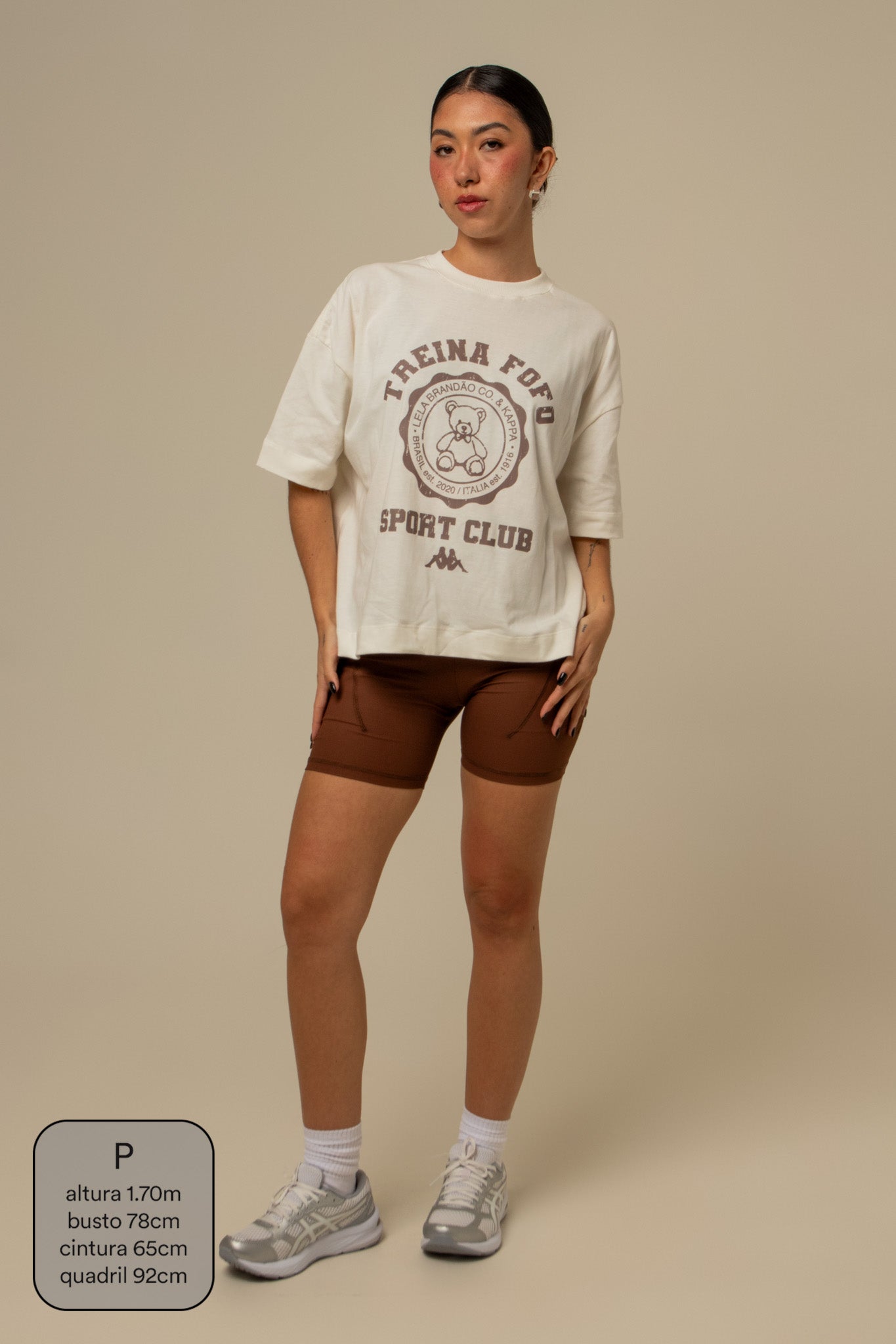 camisetão treina fofo sport club lela & kappa
