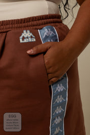 short de moletom lacinho lela & kappa