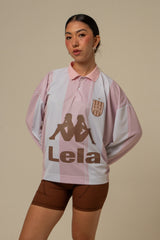 camisa polo lela & kappa manga longa