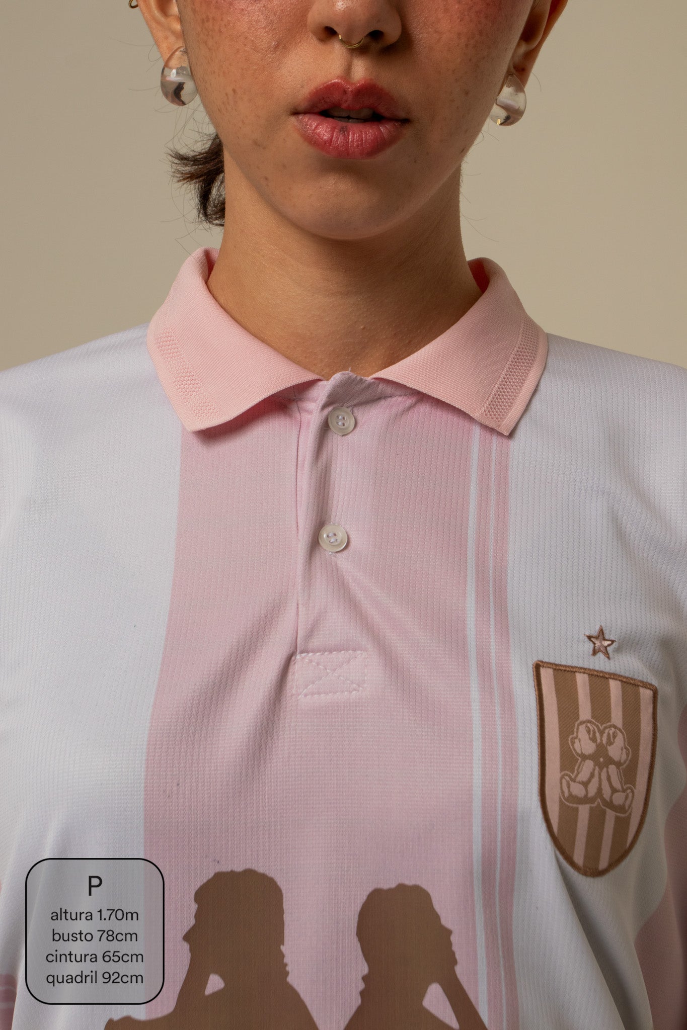 camisa polo lela & kappa manga longa