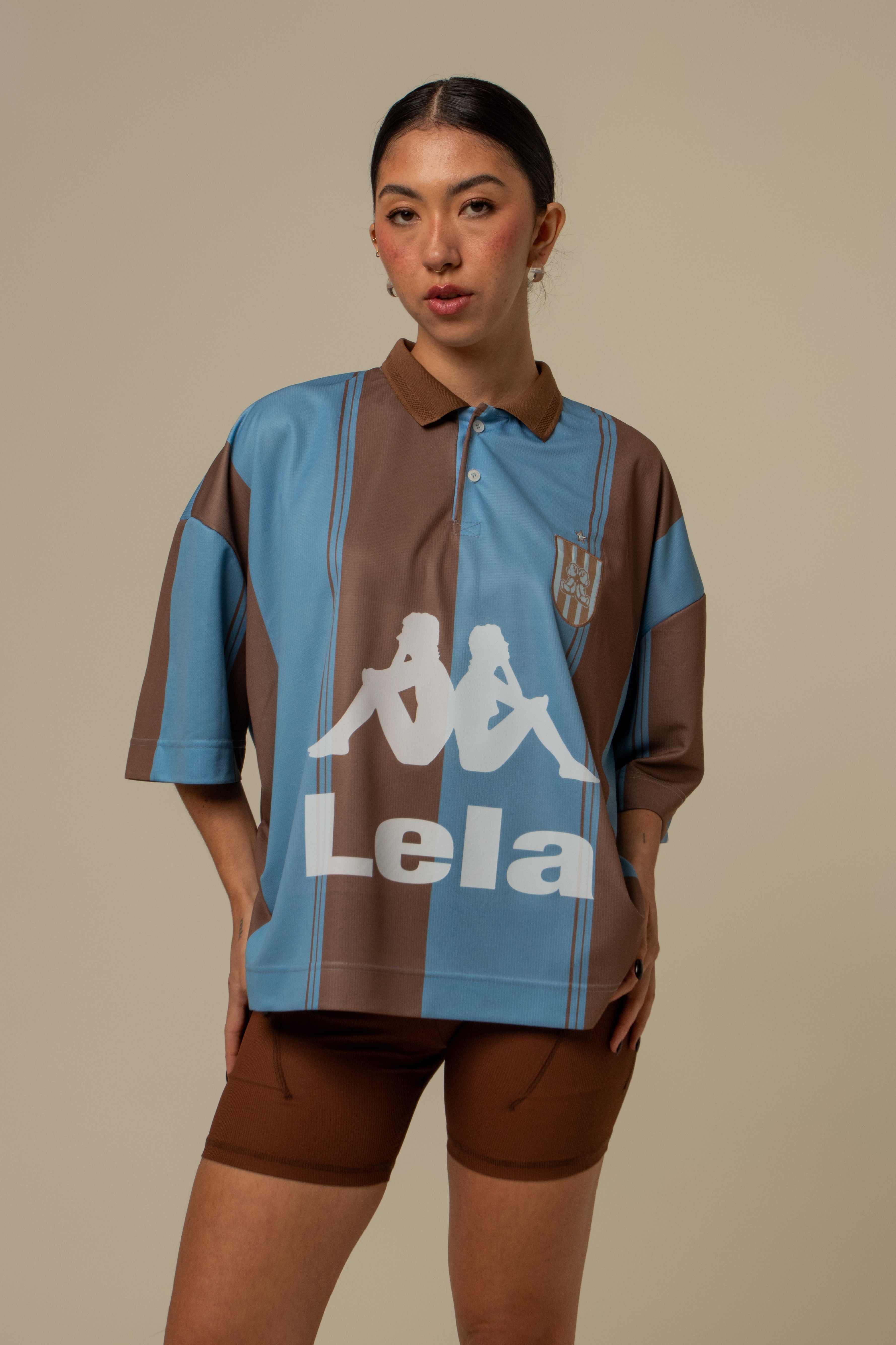 camisa polo lela & kappa manga curta