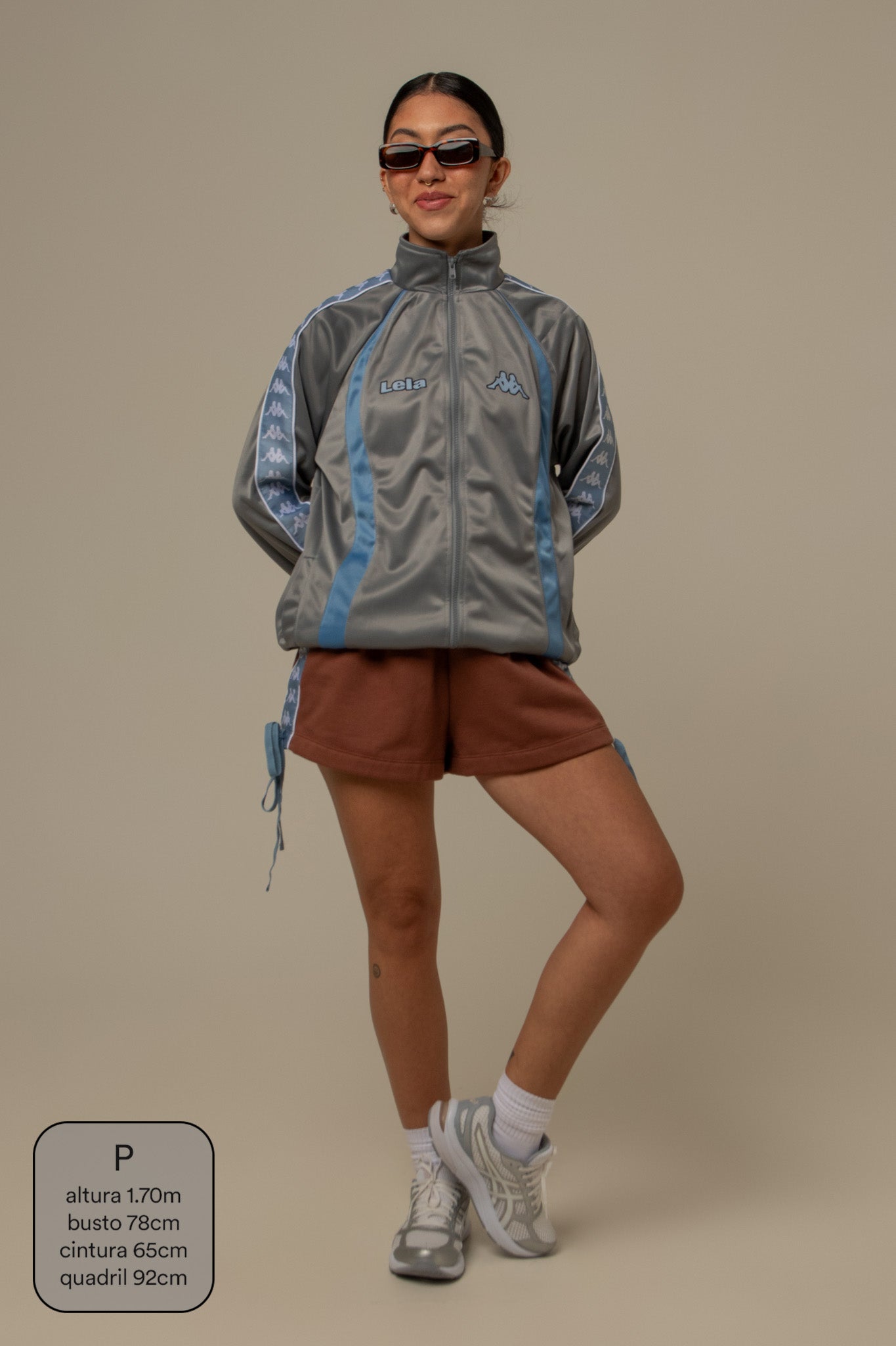 jaqueta tracksuit lela & kappa