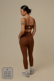 calça legging canelada gym lela & kappa
