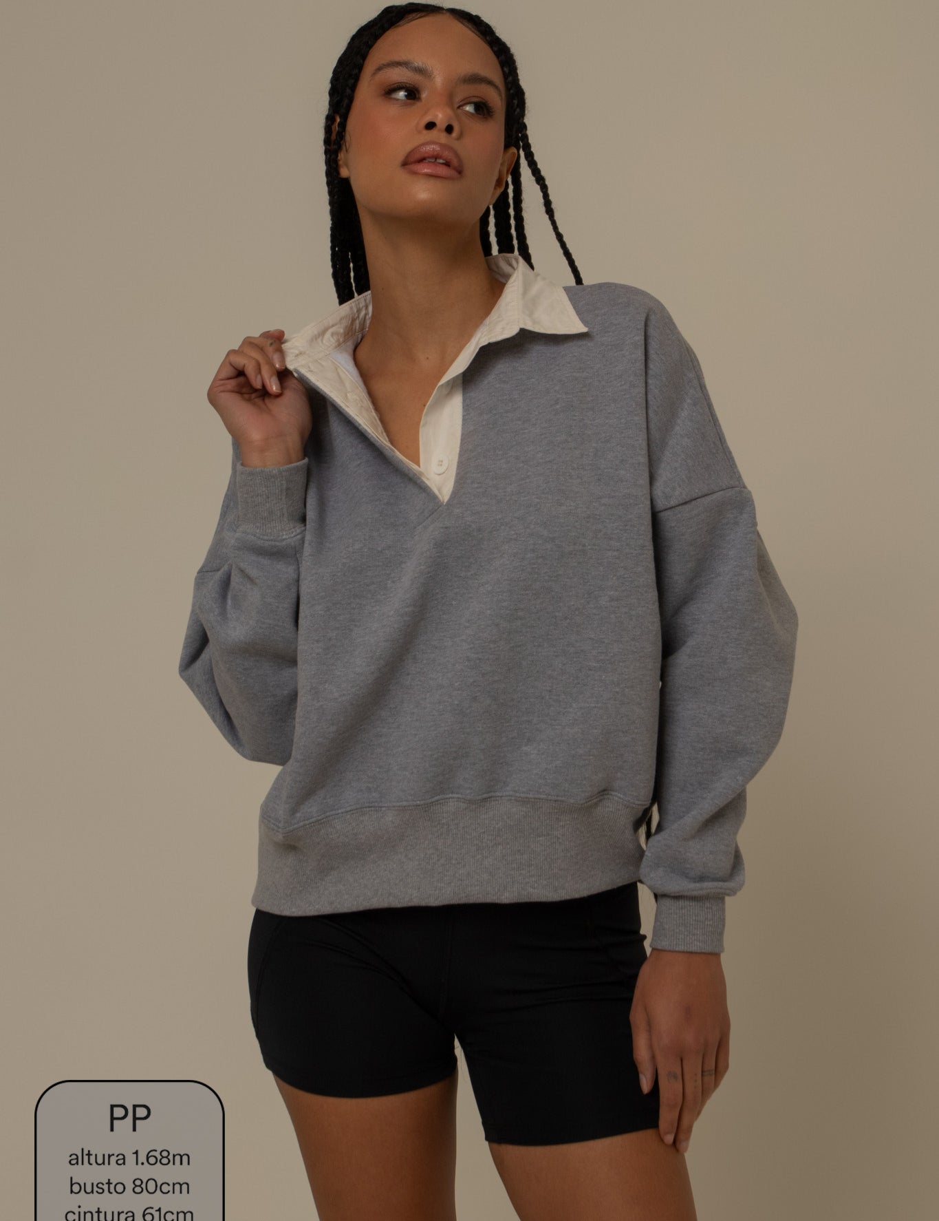 moletom oversized golinha cozy