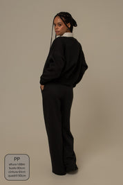 calça de moletom cozy wide