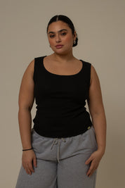 blusa cozy canelada com top embutido