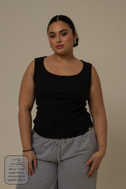 blusa cozy canelada com top embutido