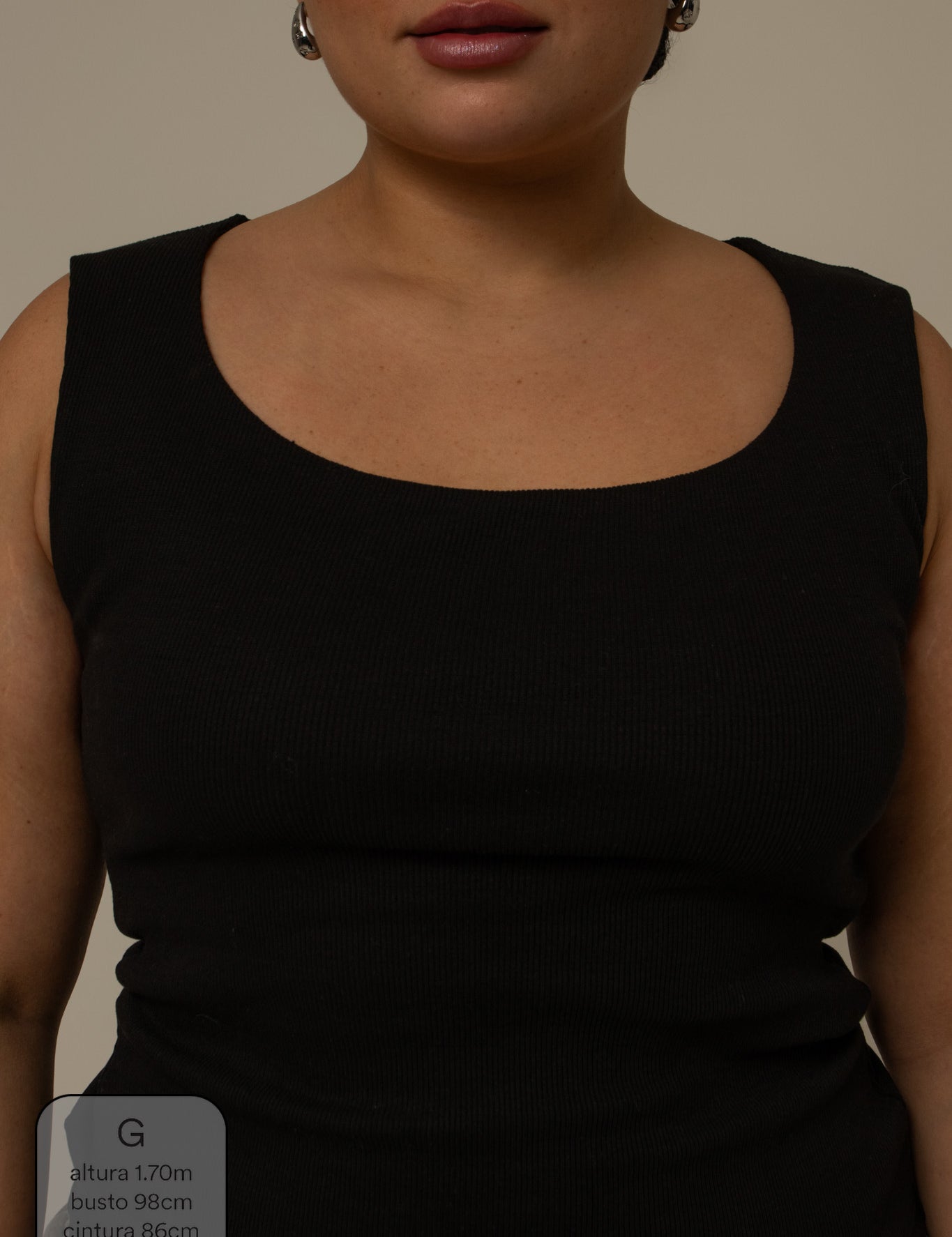 blusa cozy canelada com top embutido