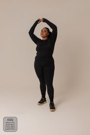 blusa dedinho gym babe | top manga longa fitness