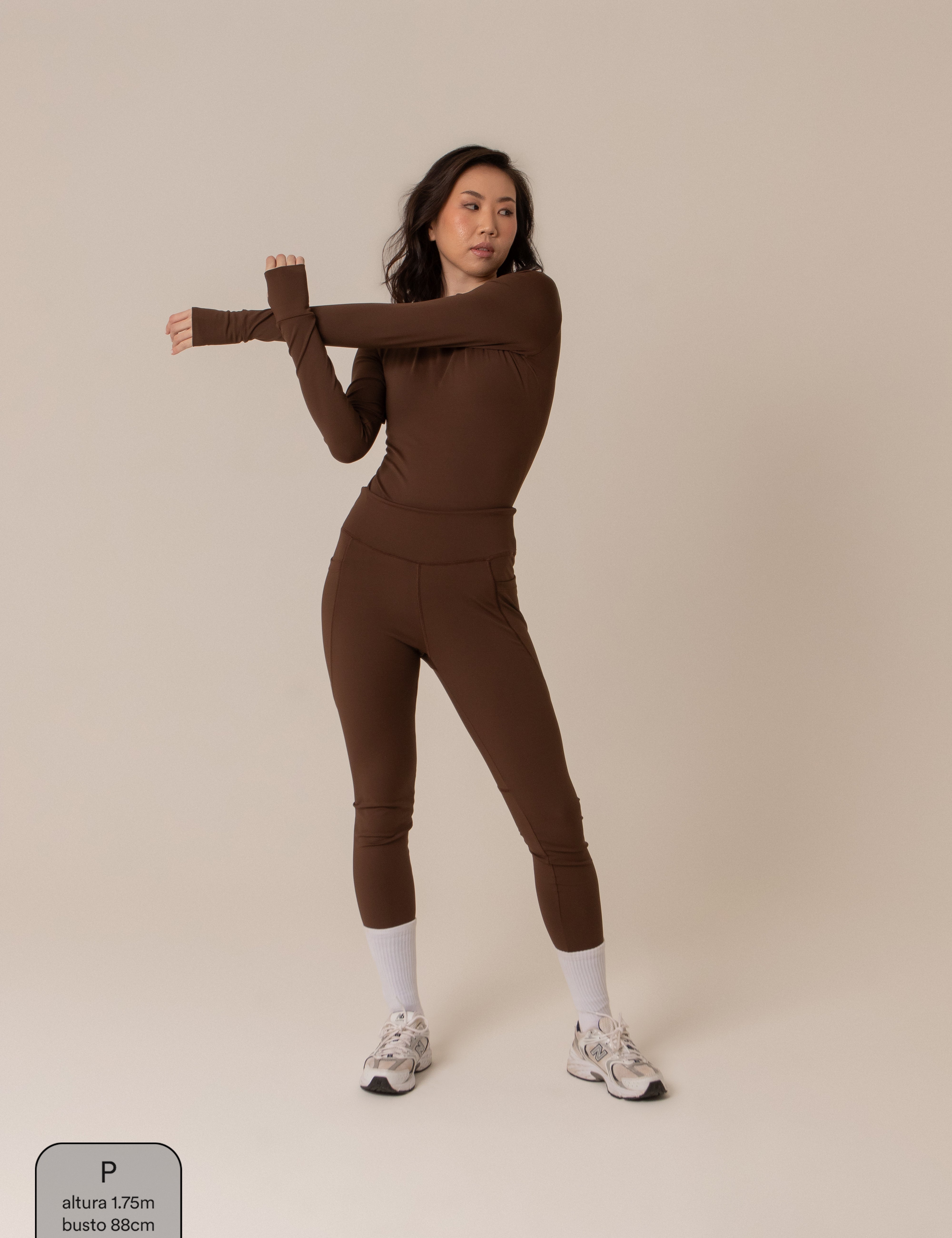 blusa dedinho gym babe | top manga longa fitness