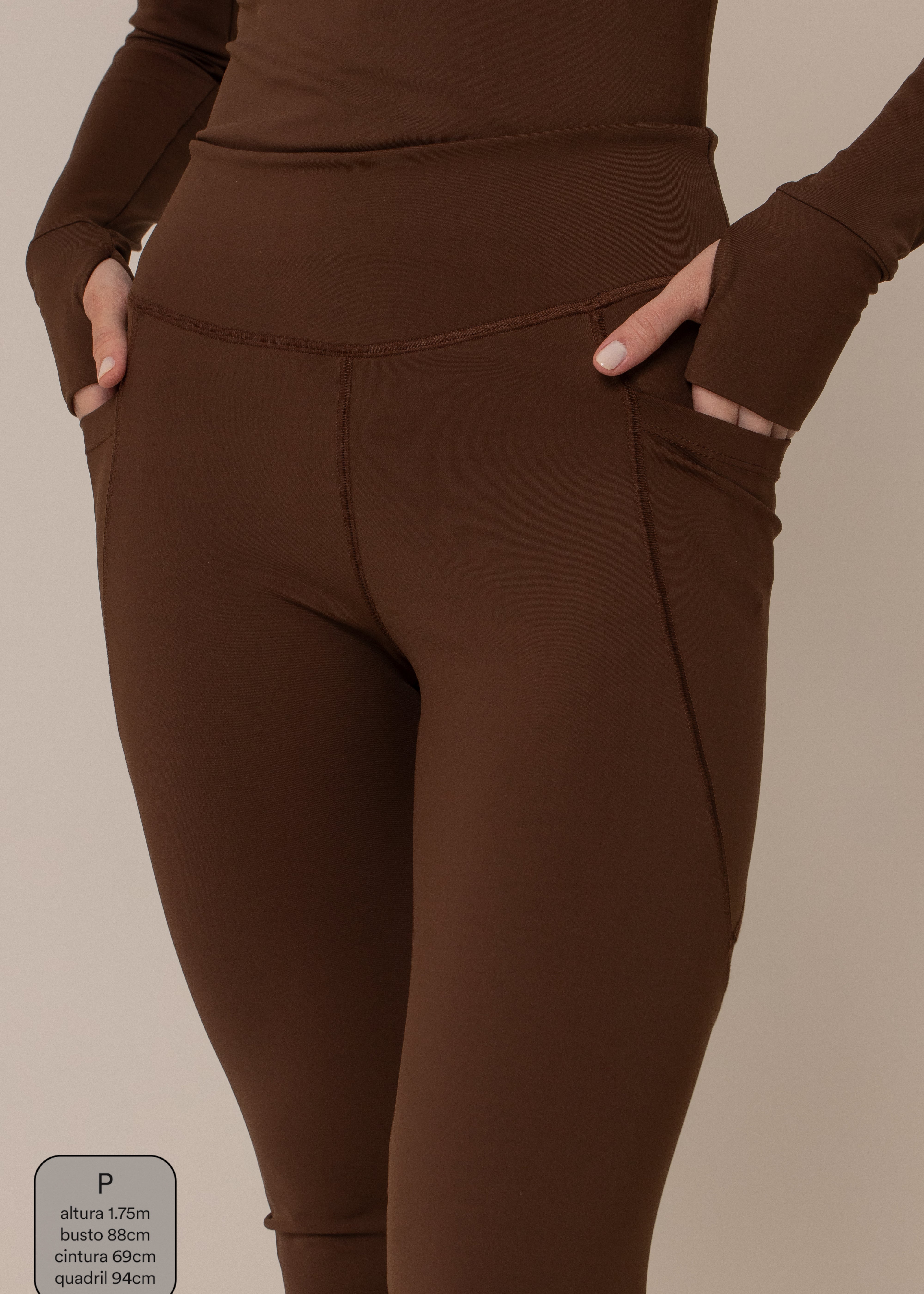 legging compress gym babe | legging fitness com bolsos