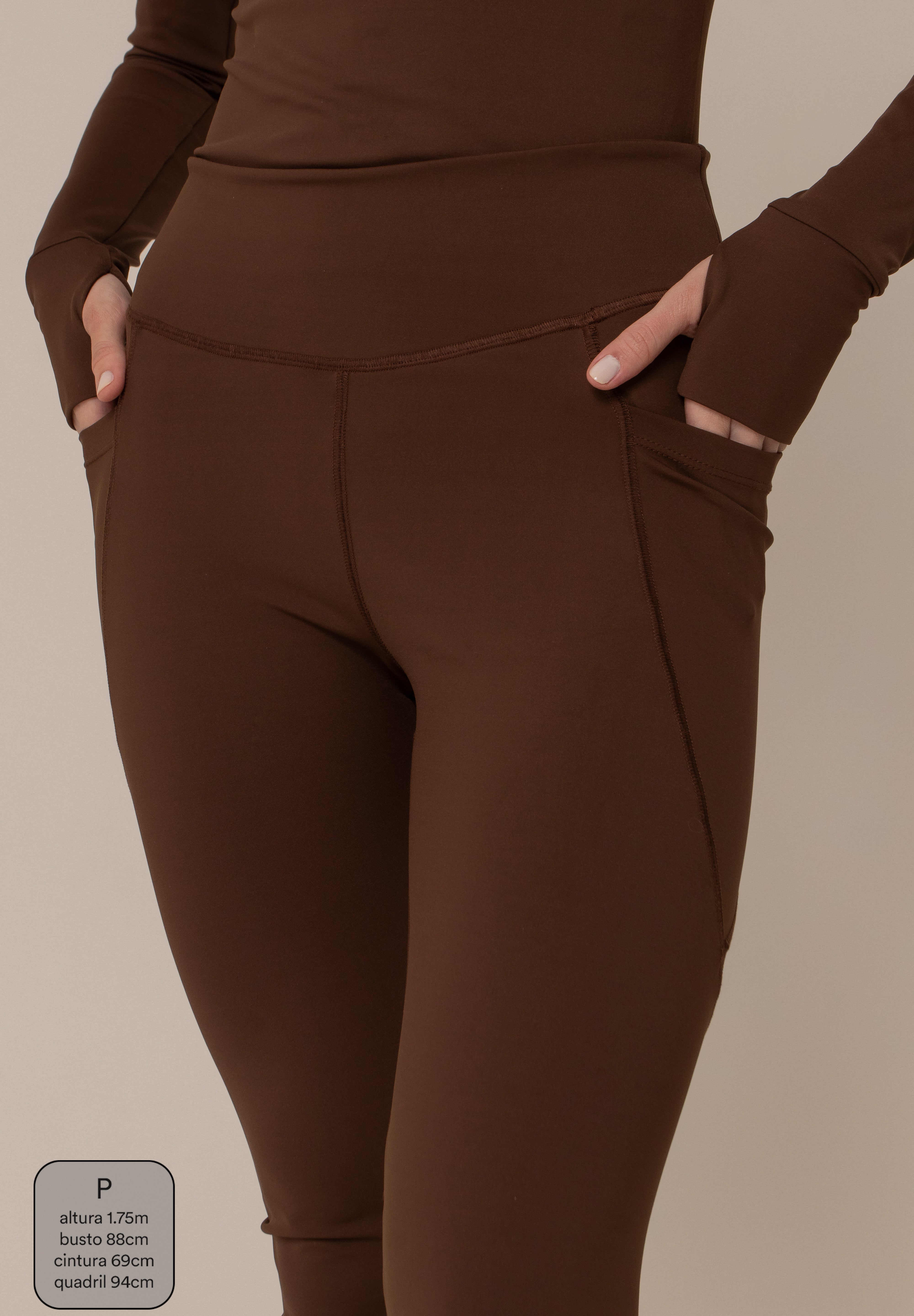 legging compress gym babe | legging fitness com bolsos