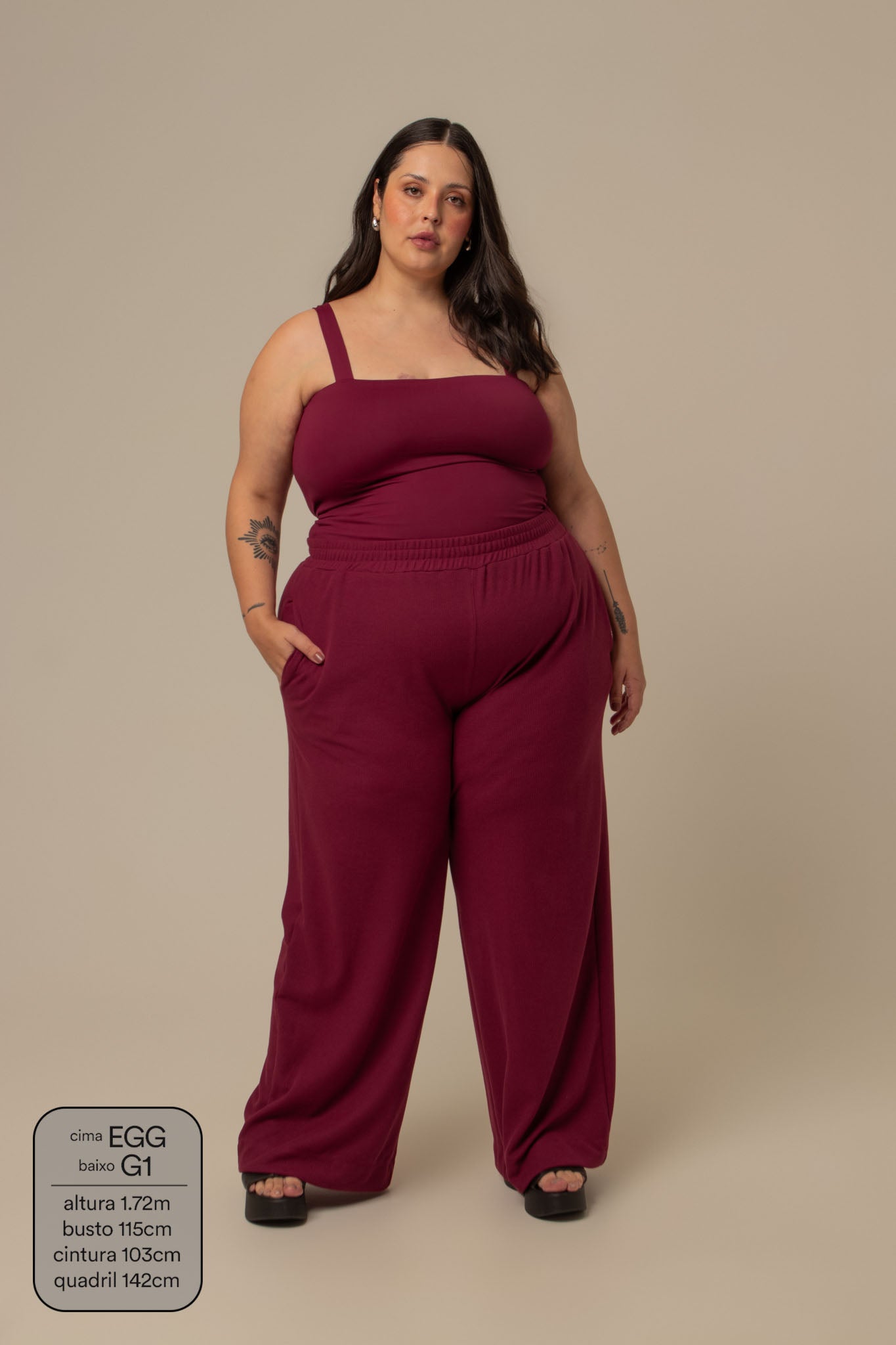 calça comfy clássica | calça waffle reta confortável