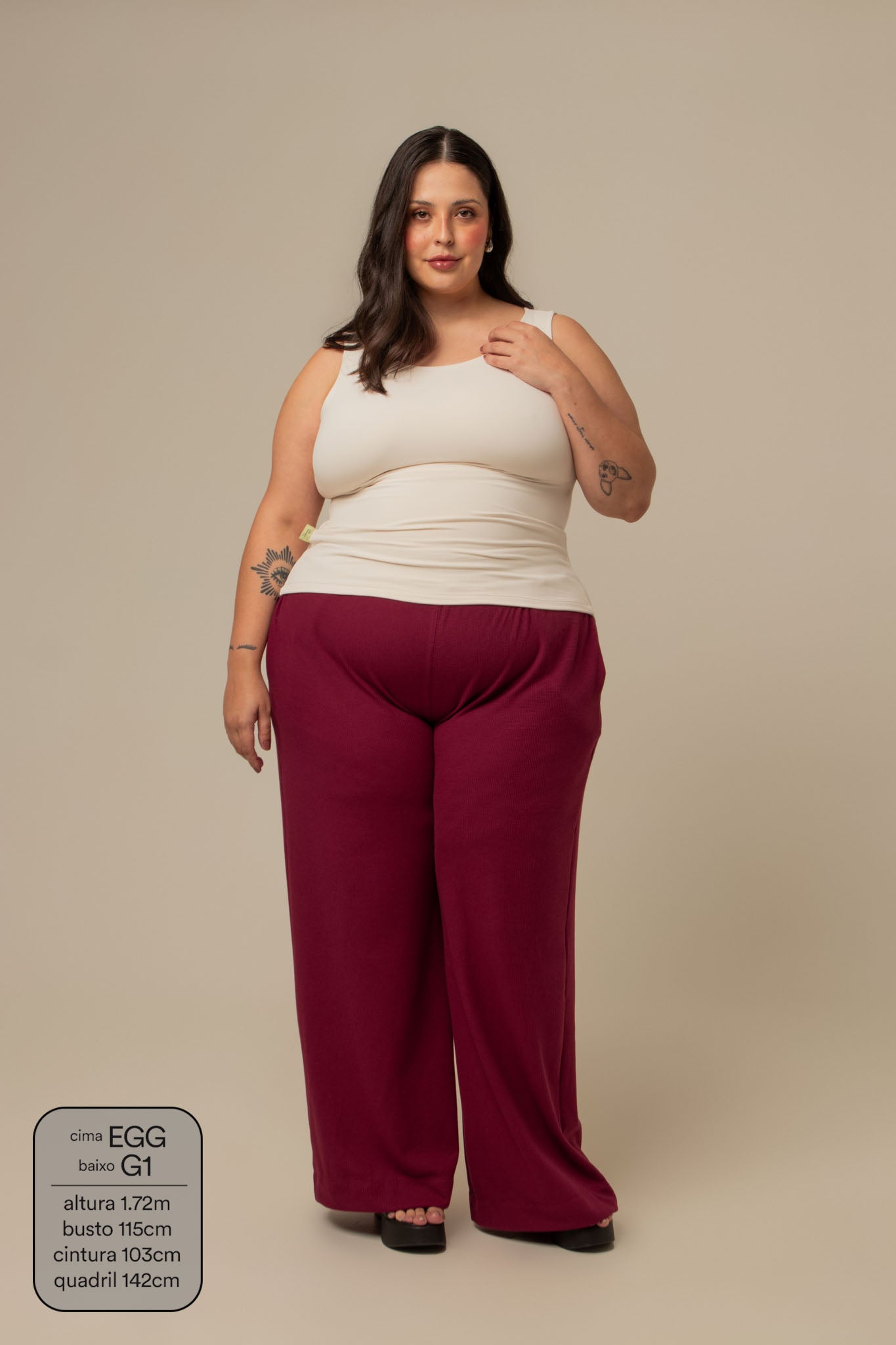 calça comfy clássica | calça waffle reta confortável