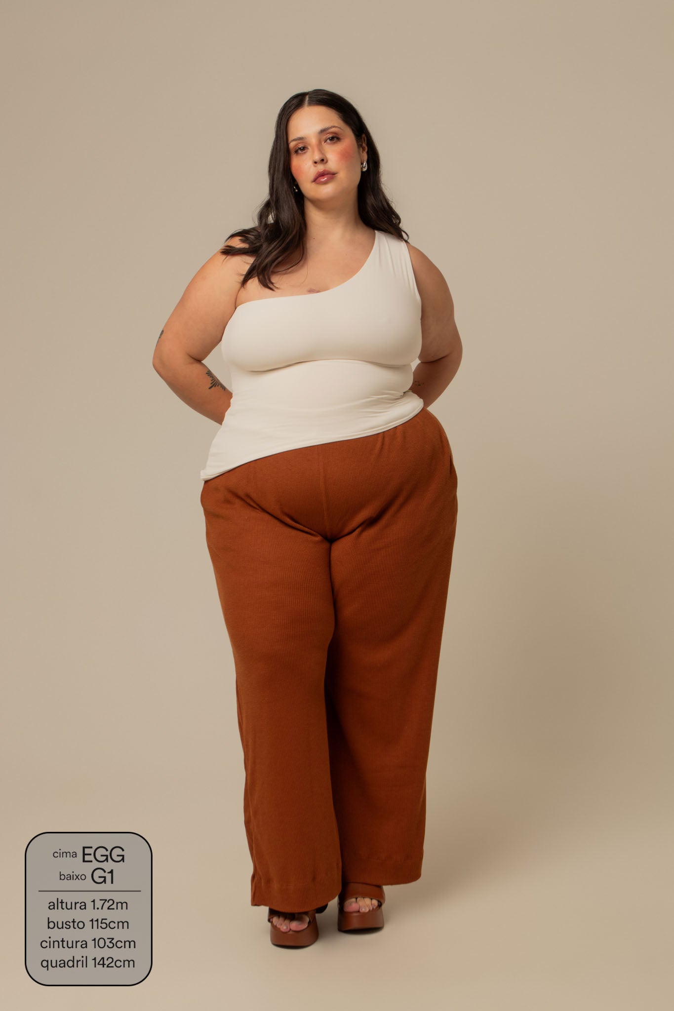 calça comfy clássica | calça waffle reta confortável