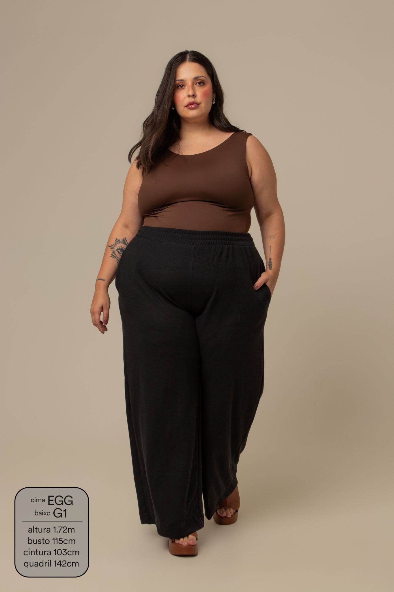 calça comfy clássica | calça waffle reta confortável