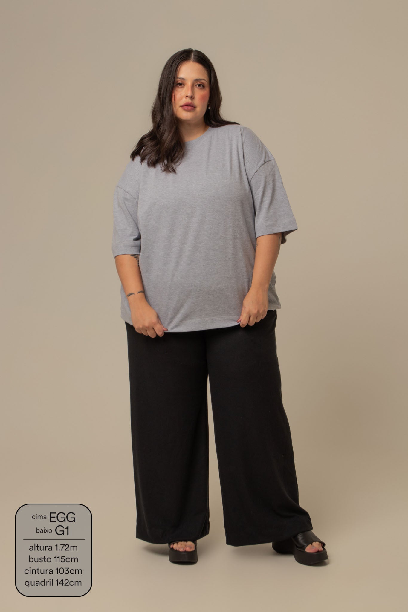 seu camisetão preferido | camiseta oversized básica