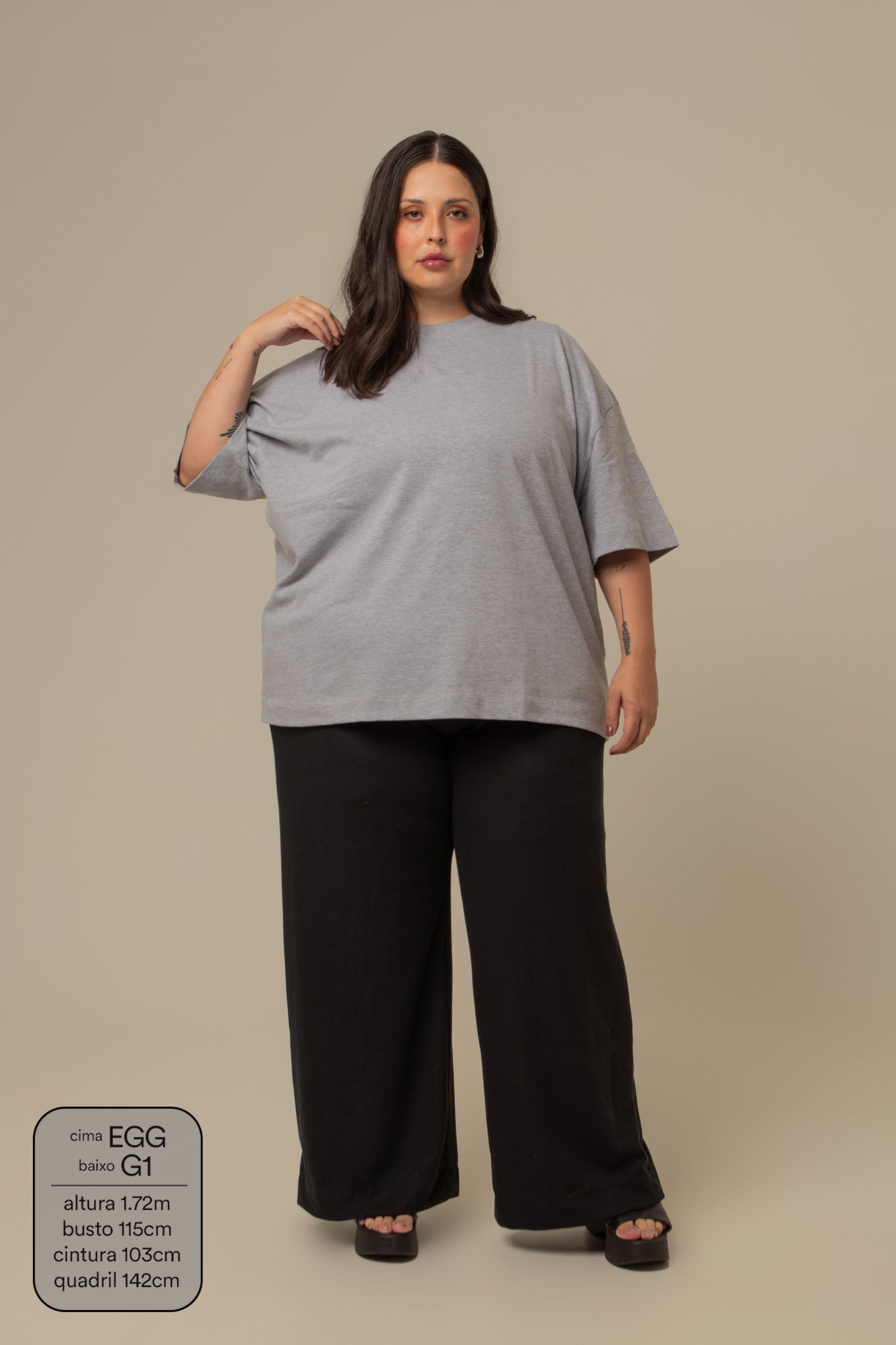 seu camisetão preferido | camiseta oversized básica