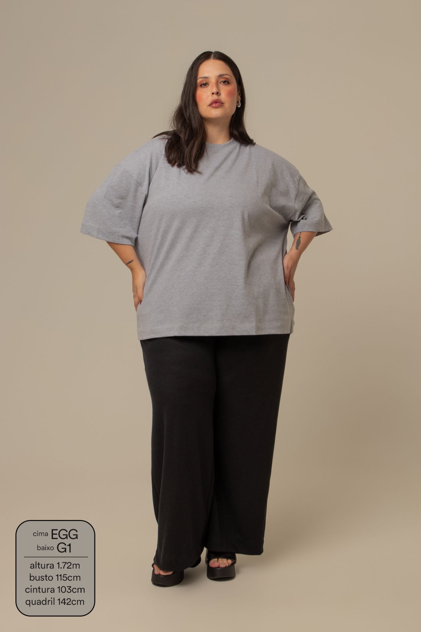 seu camisetão preferido | camiseta oversized básica