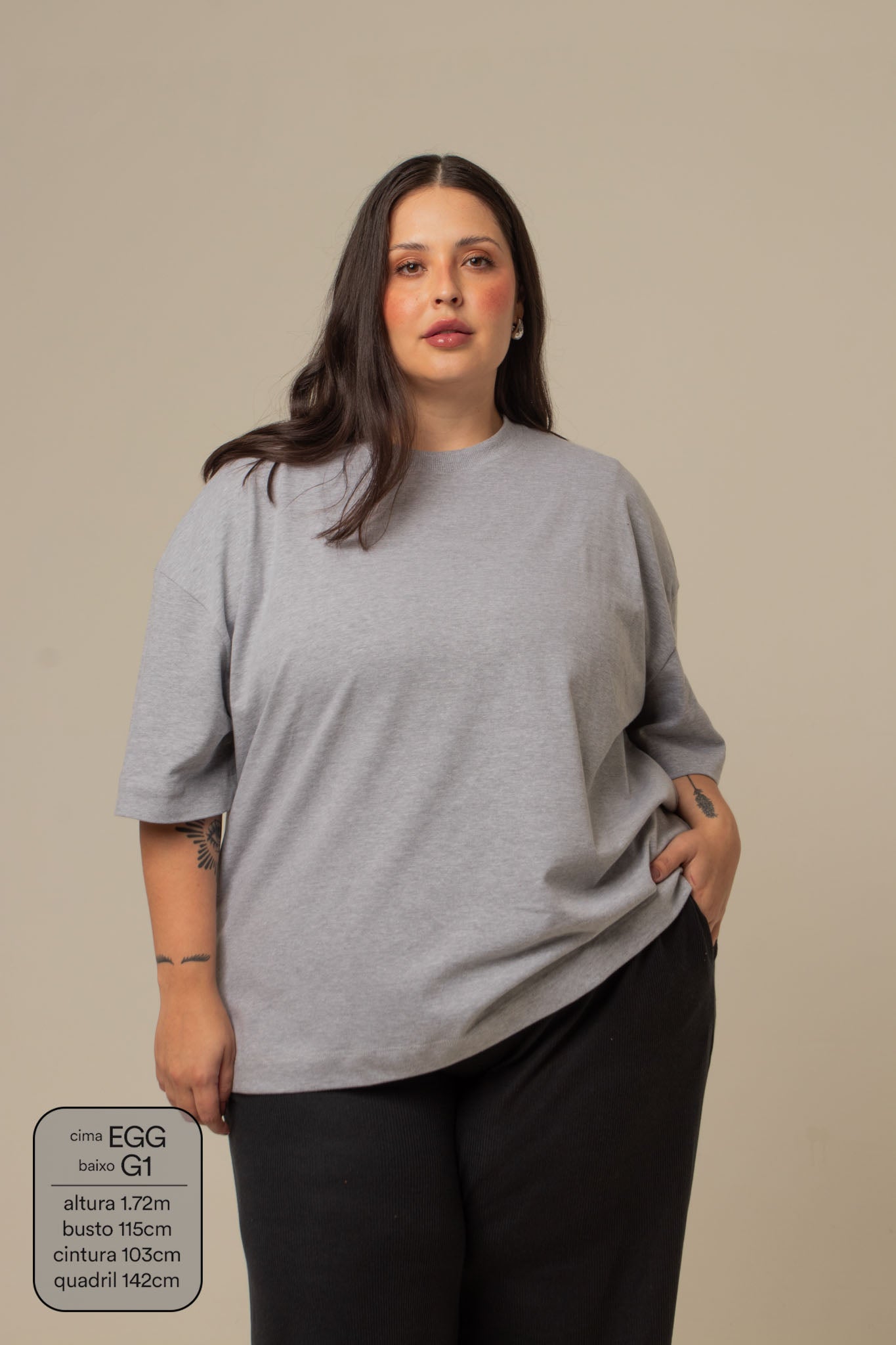 seu camisetão preferido | camiseta oversized básica