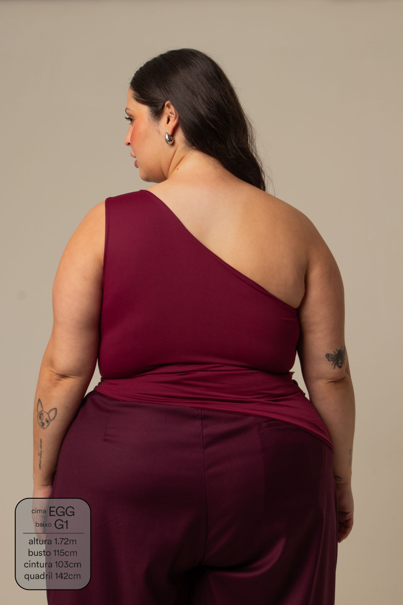 blusa assimétrica desejo clássica