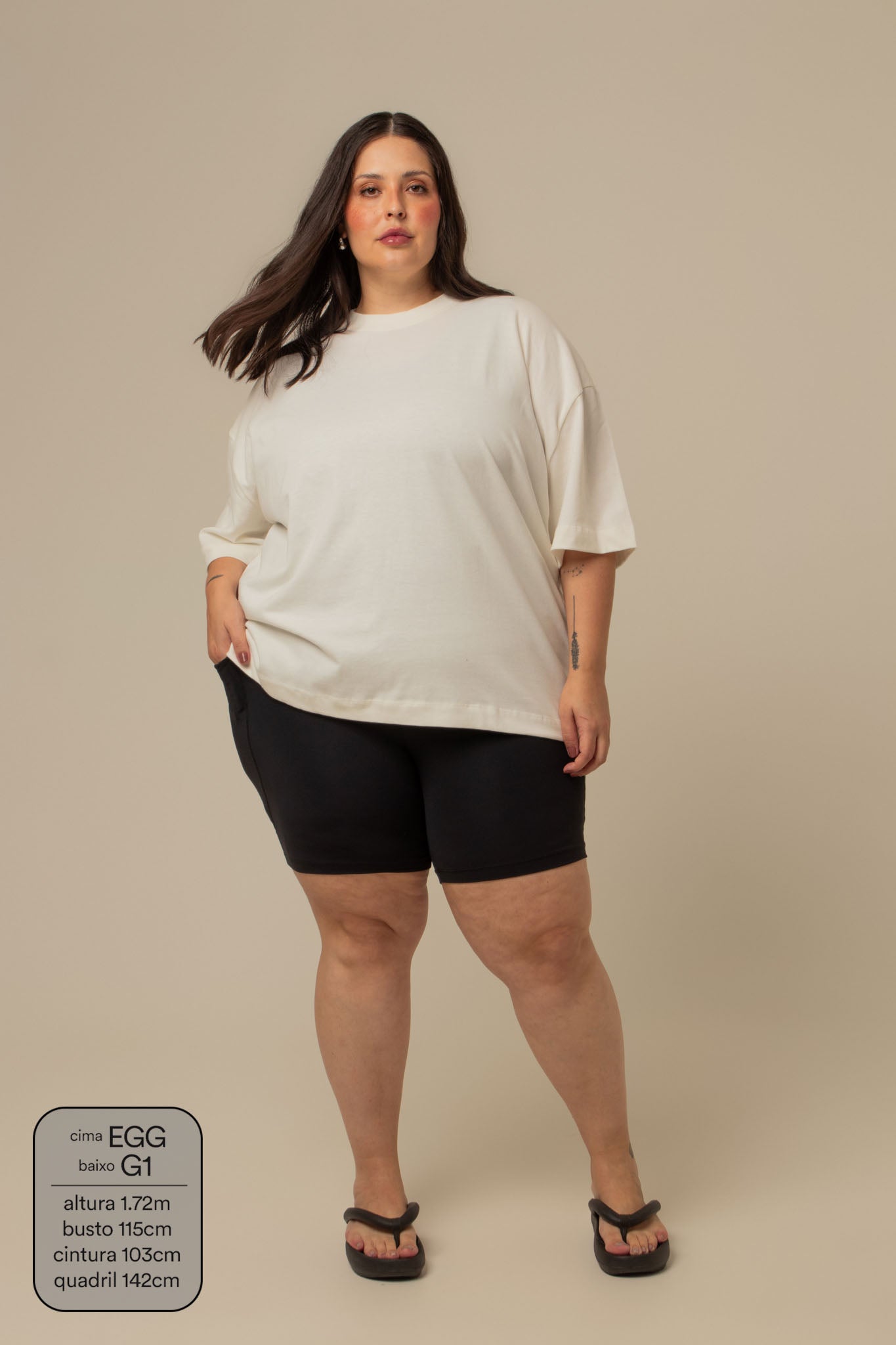 seu camisetão preferido | camiseta oversized básica