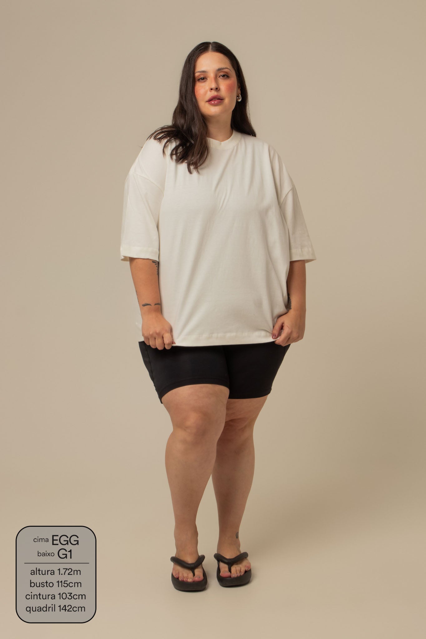 seu camisetão preferido | camiseta oversized básica