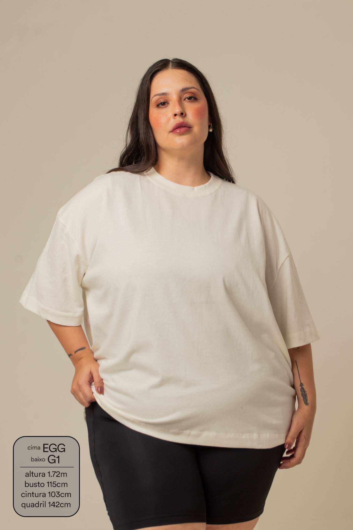 seu camisetão preferido | camiseta oversized básica