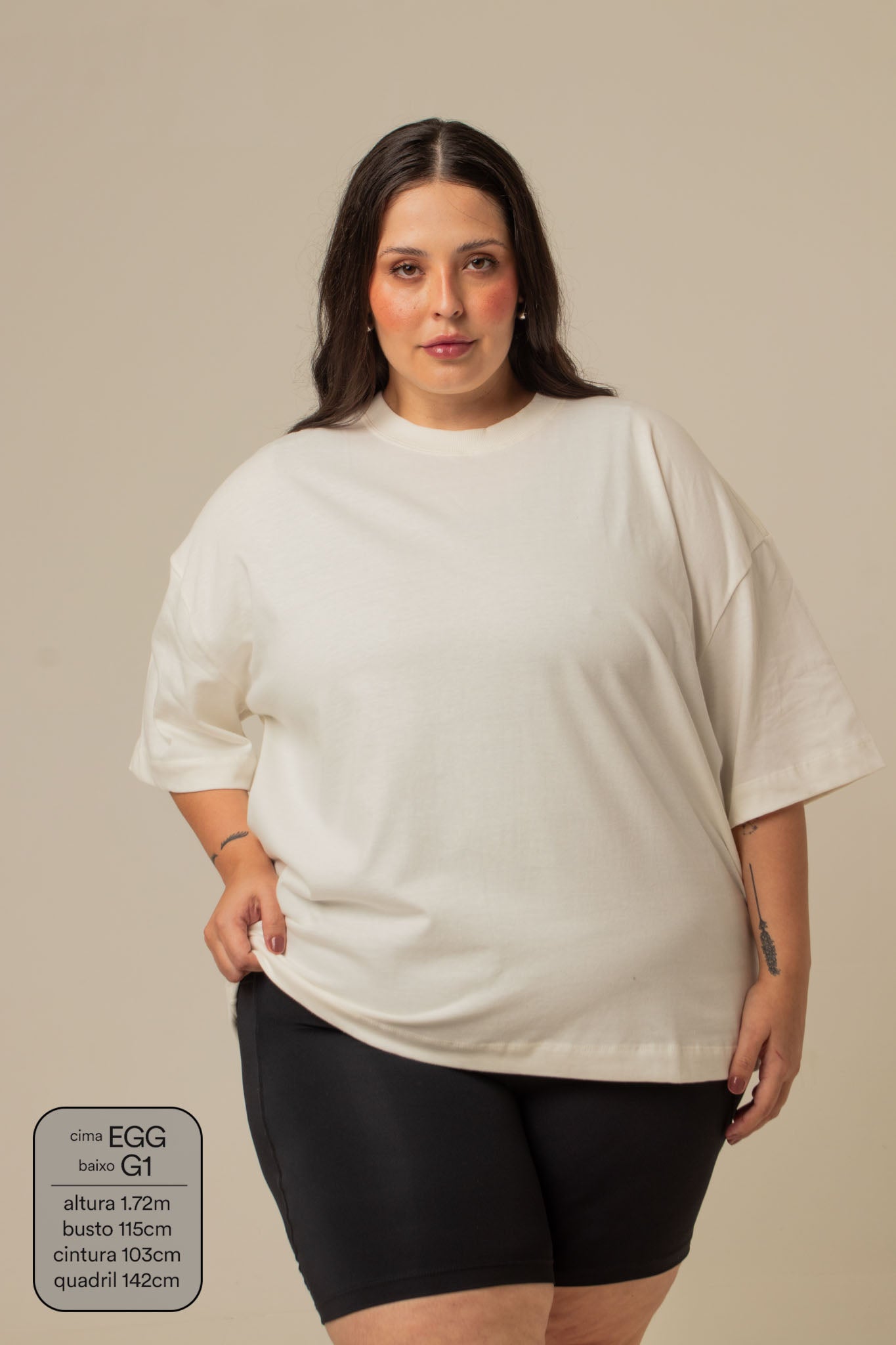 seu camisetão preferido | camiseta oversized básica
