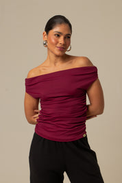blusa ombro a ombro clássica
