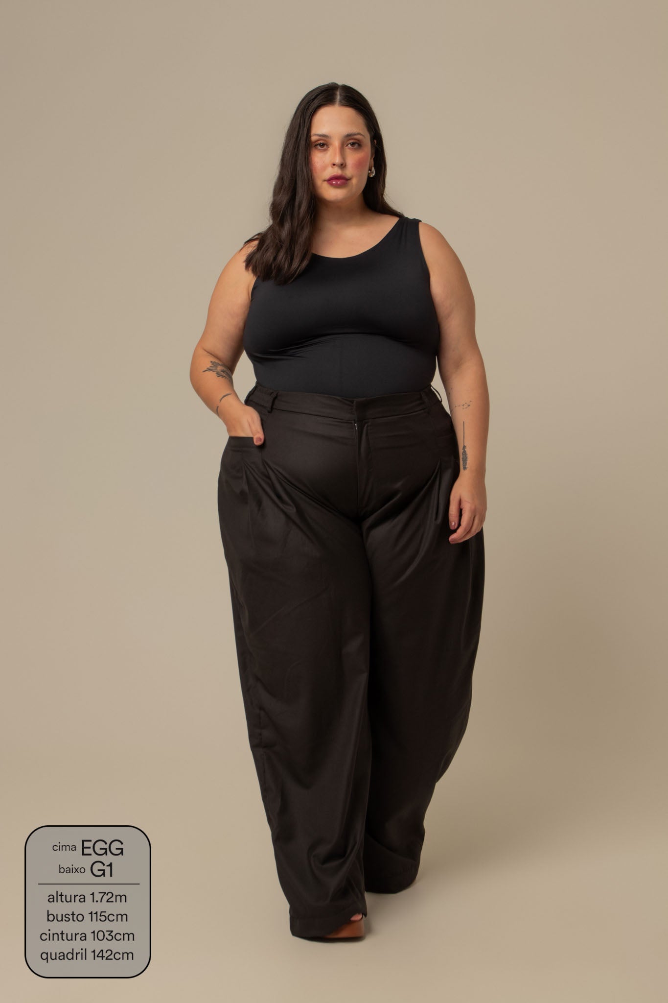 calça alfaiataria effortless