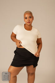 baby tee | blusa baby look de manga curta