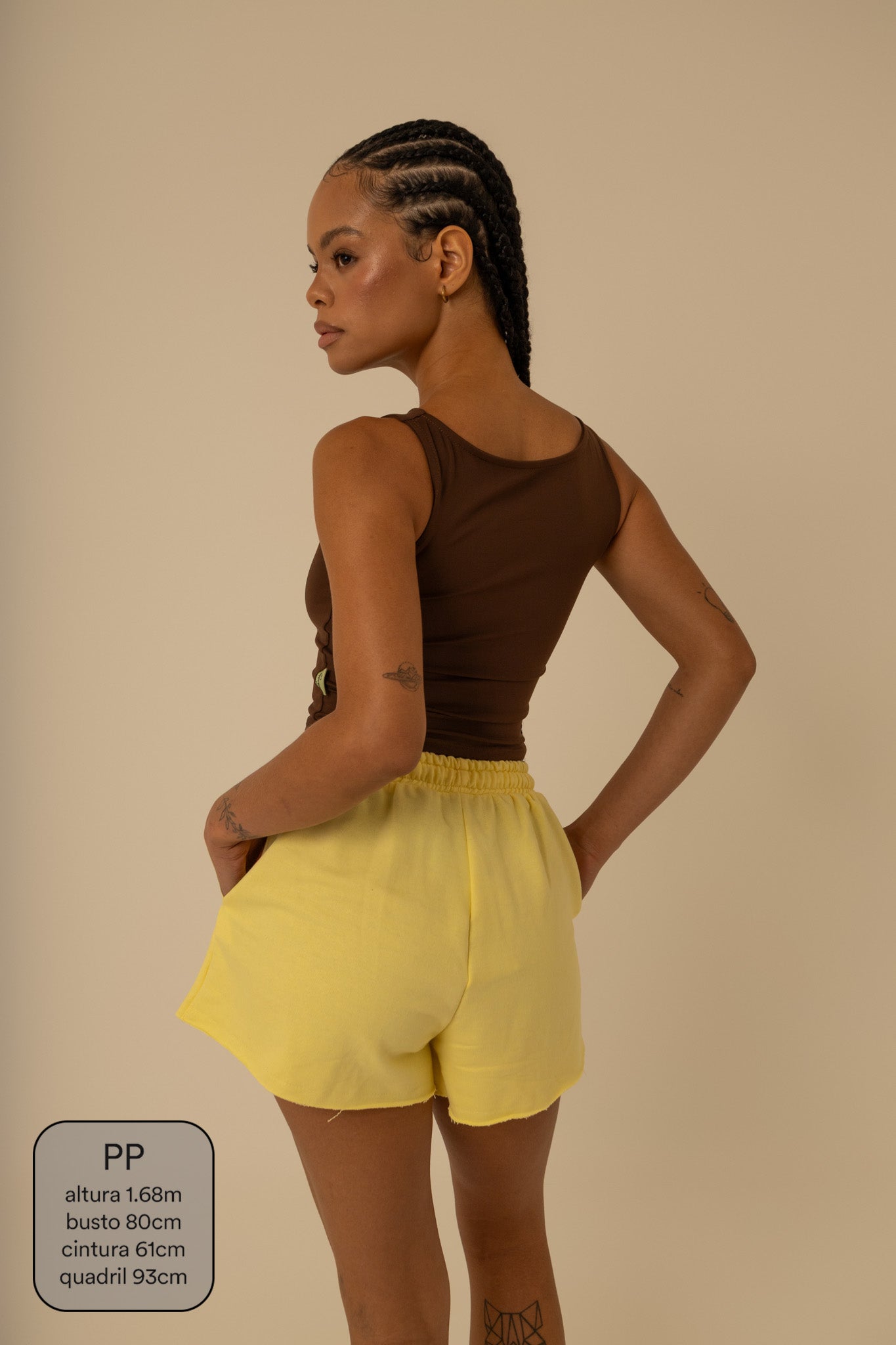 short de moletom clássico