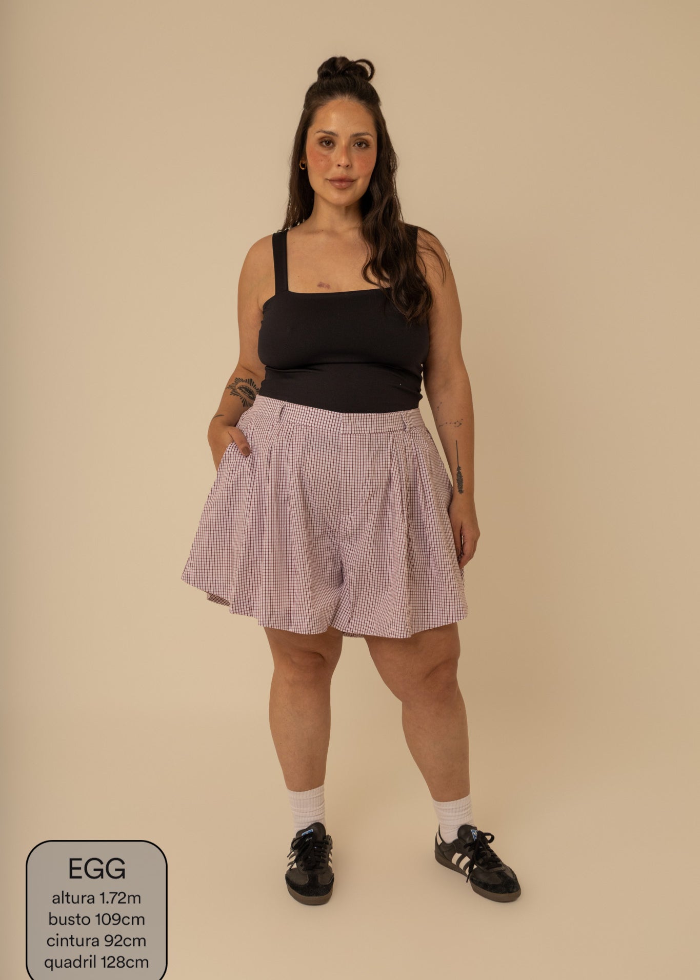 short guapa | short soltinho com pregas