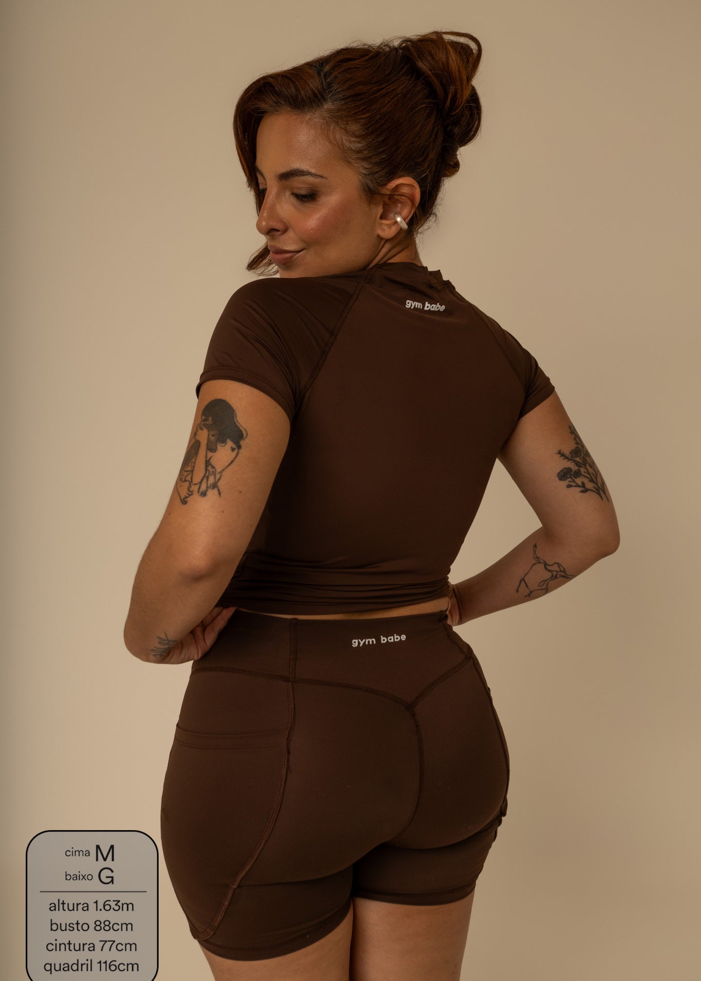 shorts biker gym babe