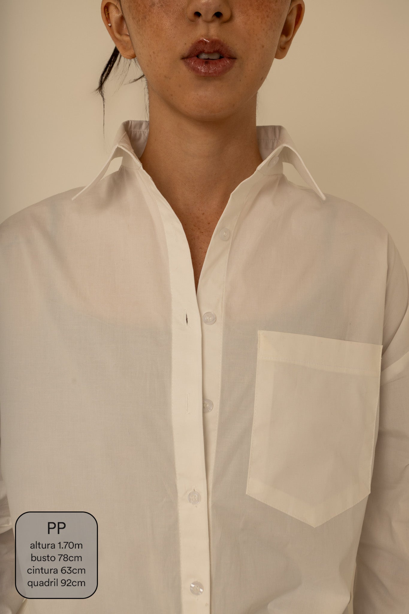 camisa laço chefa | camisa de algodão ajustável