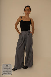 calça alfaiataria ajustável chefa