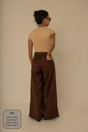 calça alfaiataria ajustável chefa