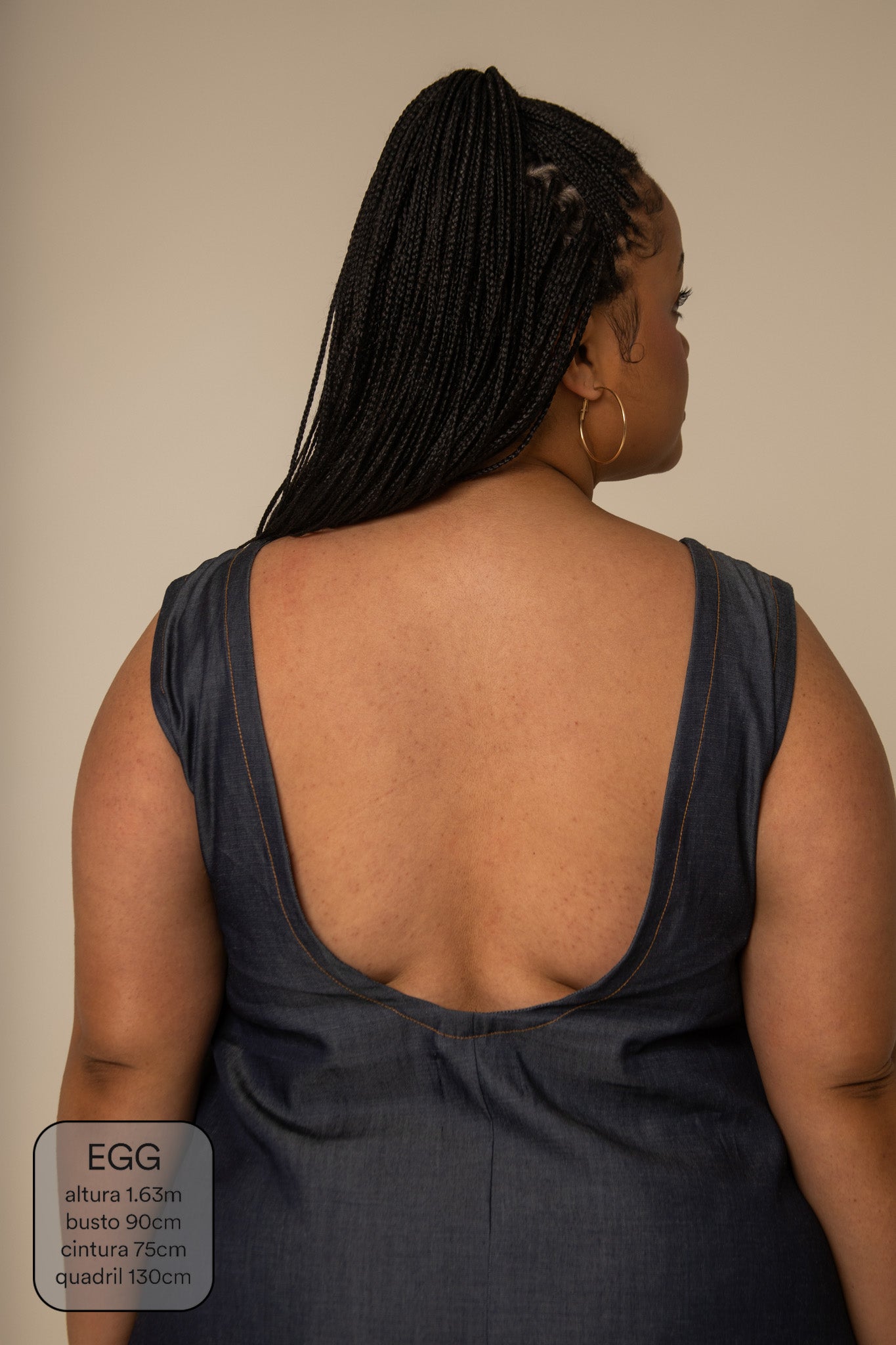 vestido sossego longo jeans