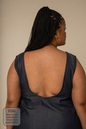 vestido sossego longo jeans