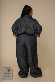 camisa jeans levinha oversized