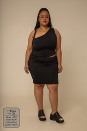 mini saia de poliamida desejo