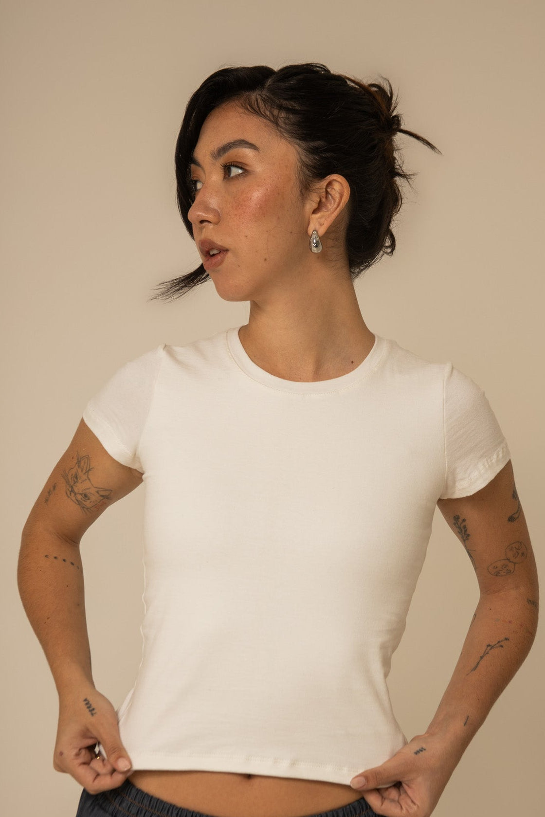 baby tee | blusa baby look