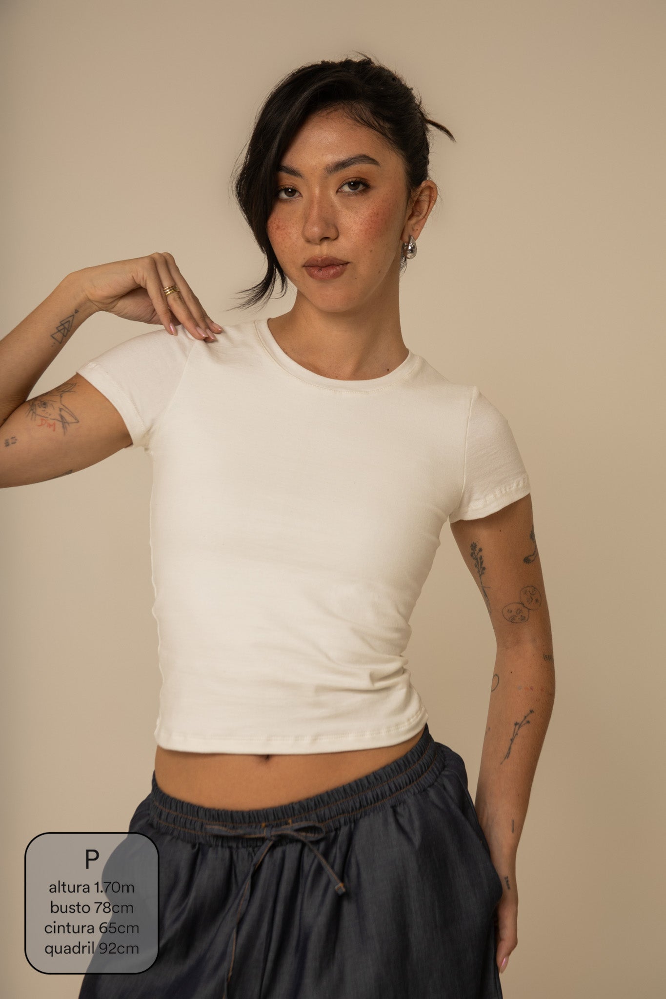 baby tee | blusa baby look